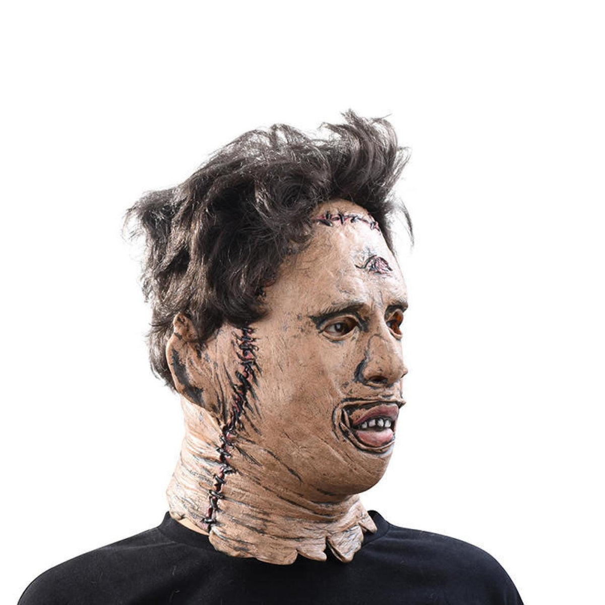 Scarred Butcher Horror Full-Head Mask view 3