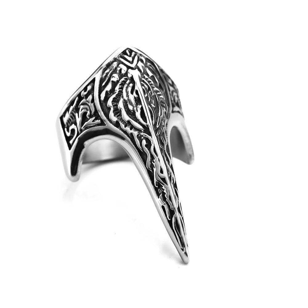 Punk Self Defense Ring for Women – 316L Stainless Steel Jewelry
