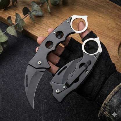 Mini Folding EDC Utility Knife | Stainless Steel Keychain Scalpel