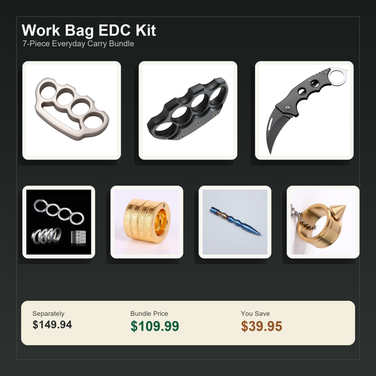 Work Bag EDC Kit 7-piece everyday carry bundle main image